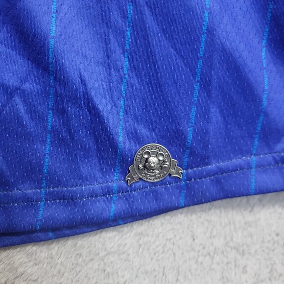 Disney Pin Trader Jersey Adult Medium Baseball Button Down Short Sleeve 2025 - Picture 4 of 11